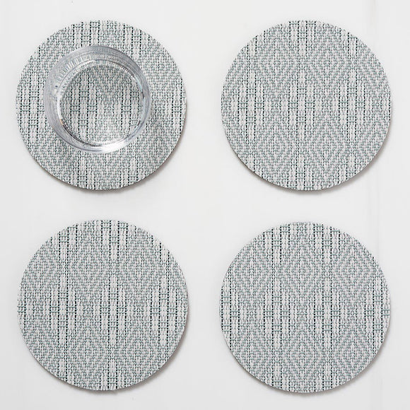 Martha Stewart Boxwood Round Coaster (Set of 4)