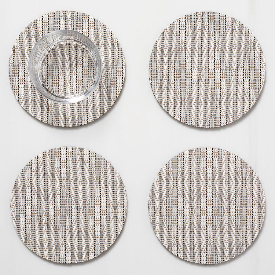 Martha Stewart Boxwood Round Coaster (Set of 4)