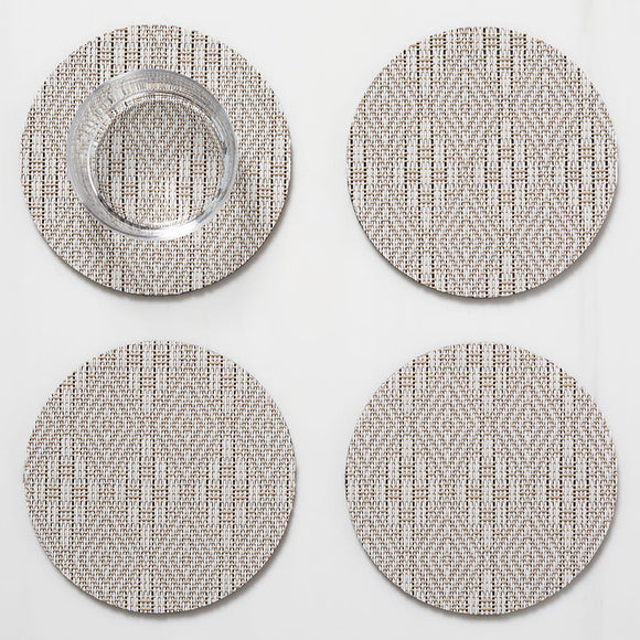 Martha Stewart Boxwood Round Coaster (Set of 4)