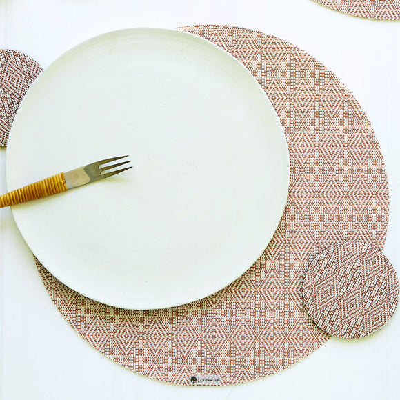 Martha Stewart Boxwood Round Coaster (Set of 4)