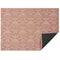 Martha Stewart Damask Floormat  option Burnt Coral