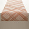 Martha Stewart Ribbons Table Runner  option Burnt Coral