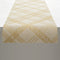 Martha Stewart Ribbons Table Runner  option Wheat