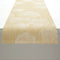 Martha Stewart Rosette Table Runner  option Wheat