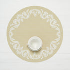 Martha Stewart Scroll Round Placemat (Set of 4)