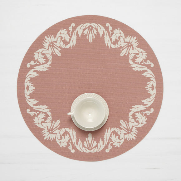 Martha Stewart Scroll Round Placemat (Set of 4)