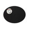 Mini Basket Oval Table Mat (Set of 4)  option Black