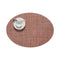 Mini Basket Oval Table Mat (Set of 4)  option Cinnamon