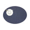 Mini Basket Oval Table Mat (Set of 4)  option Indigo