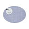 Mini Basket Oval Table Mat (Set of 4)  option Periwinkle