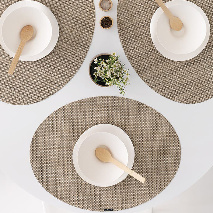 Mini Basket Oval Table Mat (Set of 4)