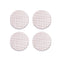Mini Basketweave Round Coaster (Set of 4)  option Blush