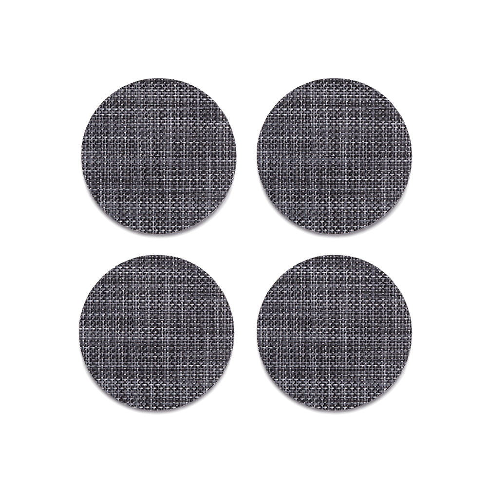 Mini Basketweave Round Coaster (Set of 4)