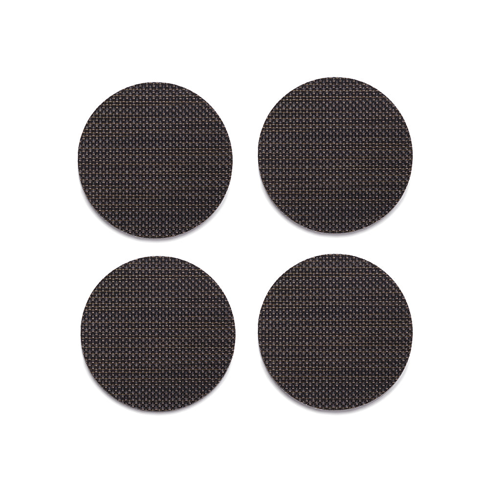 Mini Basketweave Round Coaster (Set of 4)