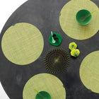 Mini Basketweave Round Coaster (Set of 4)