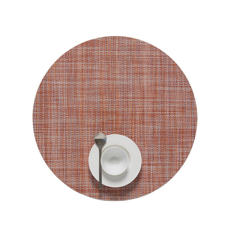 Chilewich Mini Basketweave Round Placemat (Set of 4) - 2Modern