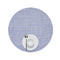 Mini Basketweave Round Placemat (Set of 4)  option Periwinkle