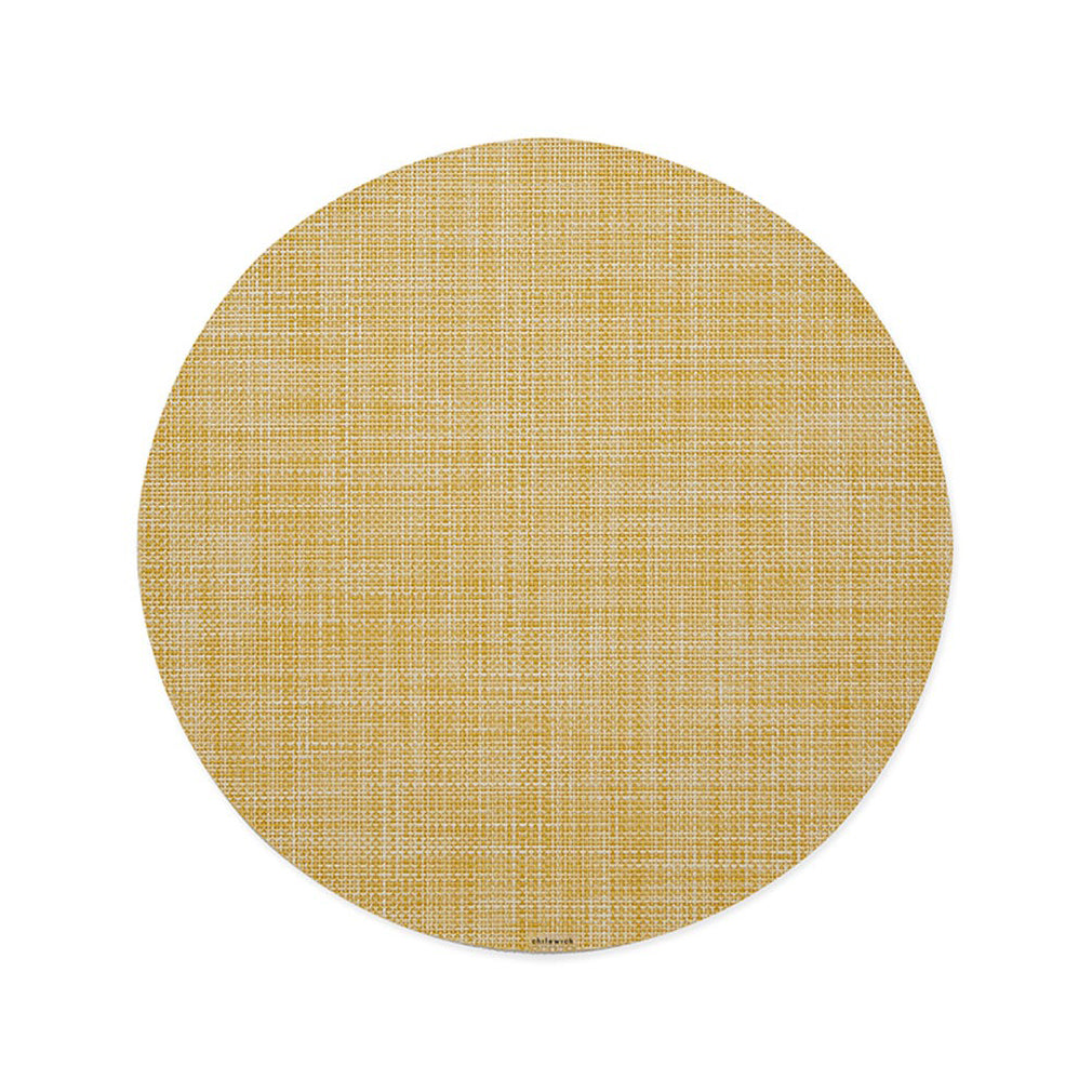 Chilewich Mini Basketweave Round Placemat (Set of 4) - 2Modern
