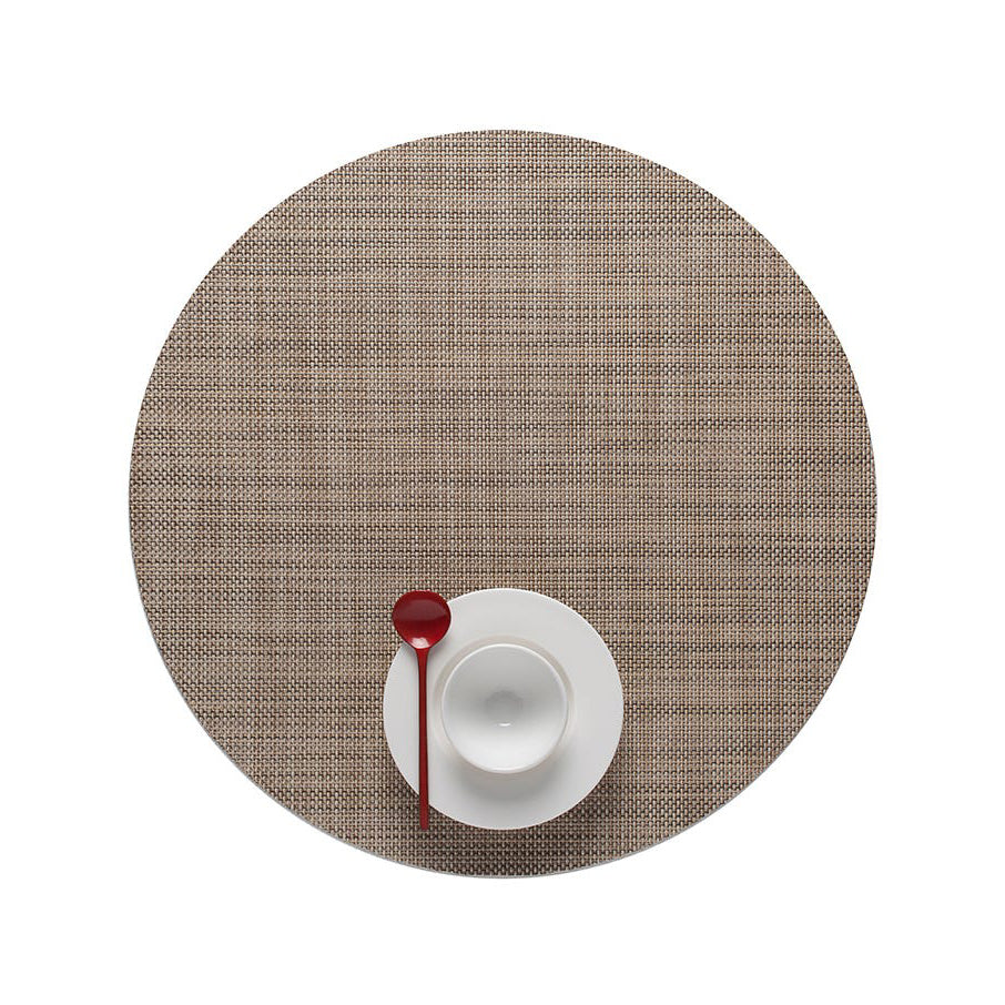 Chilewich Mini Basketweave Round Placemat (Set of 4) - 2Modern