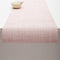 Mini Basketweave Table Runner  option Blush