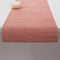 Mini Basketweave Table Runner  option Clay