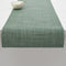Mini Basketweave Table Runner  option Ivy