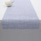 Mini Basketweave Table Runner  option Periwinkle