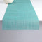 Mini Basketweave Table Runner  option Turquoise