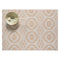 Overshot Rectangle Placemat (Set of 4)  option Butterscotch