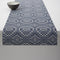 Overshot Table Runner  option Denim