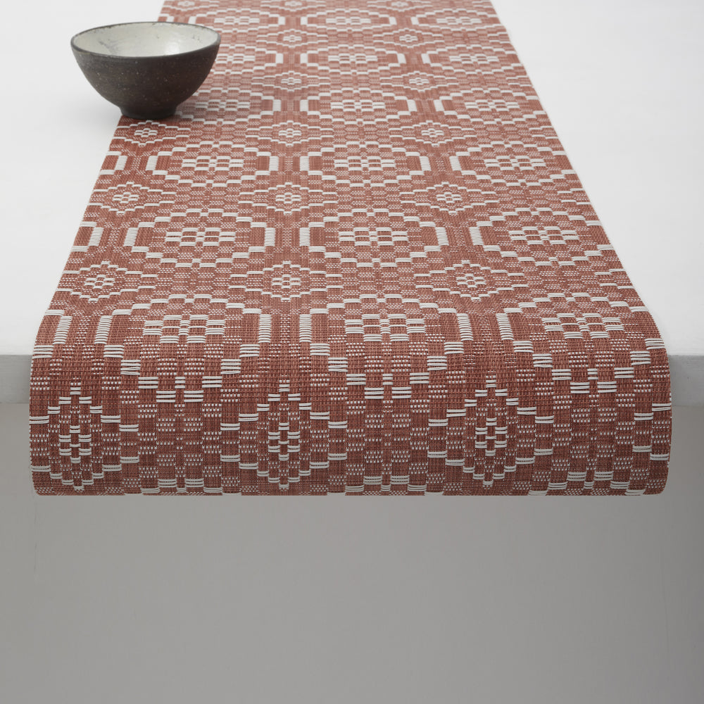 Overshot Table Runner