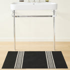 Relay Stripe Shag Floormat