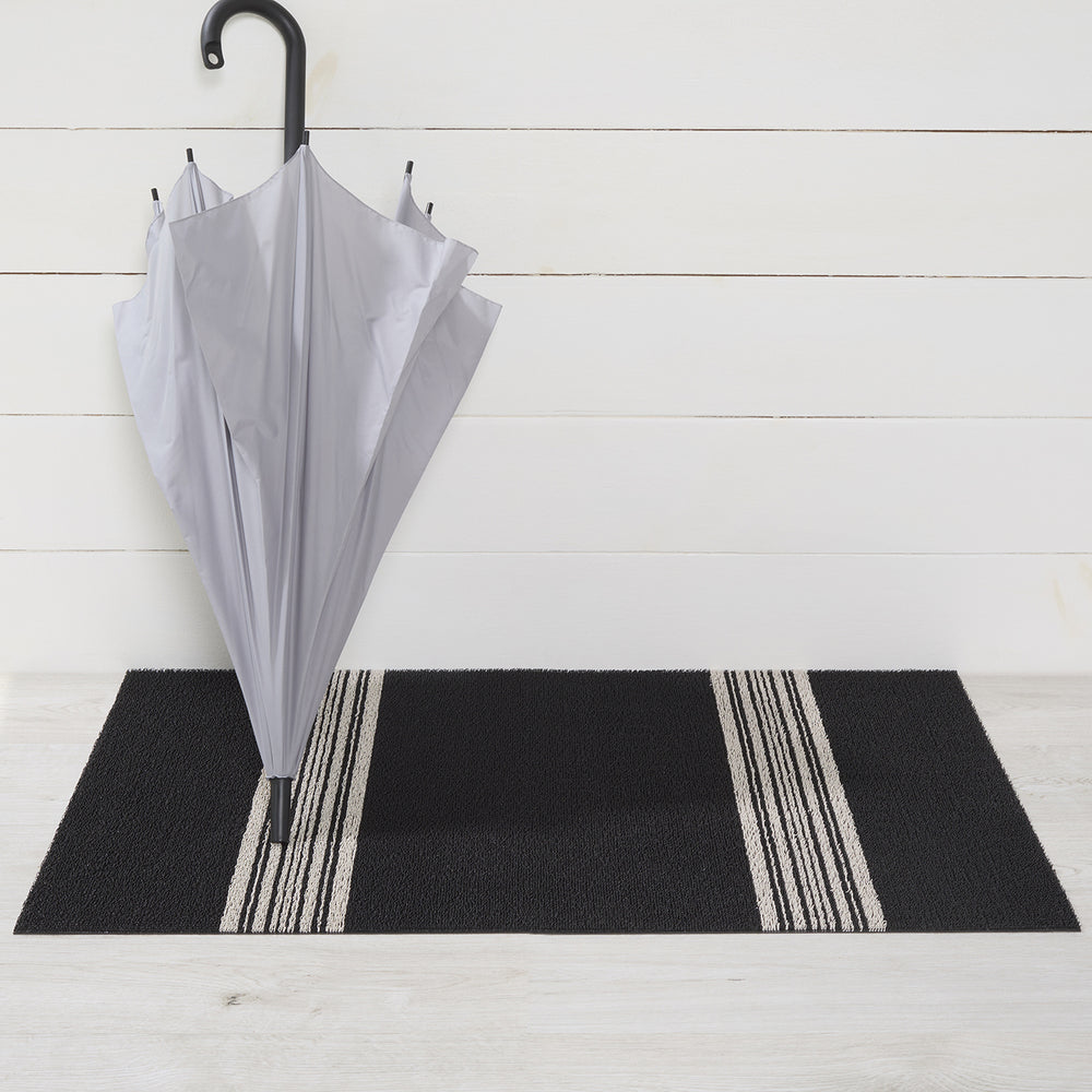 Relay Stripe Shag Floormat