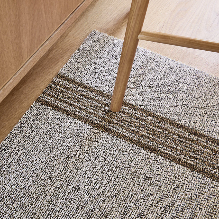 Relay Stripe Shag Floormat