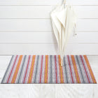 Ribbon Stripe Shag Mat