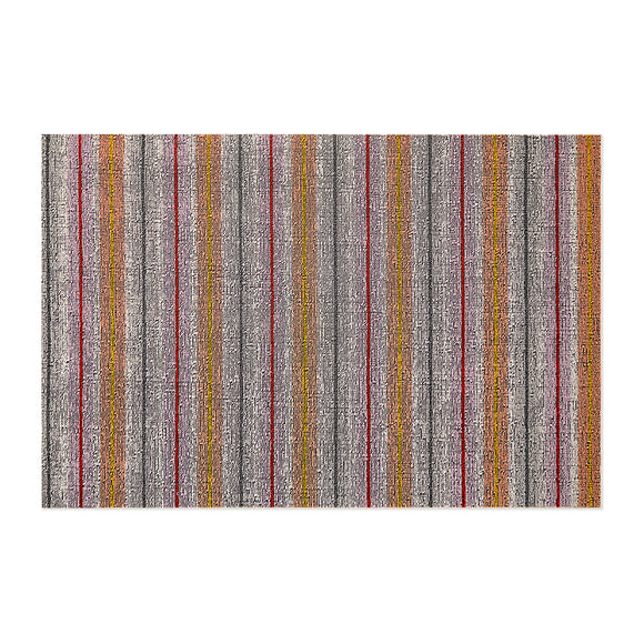 Ribbon Stripe Shag Mat