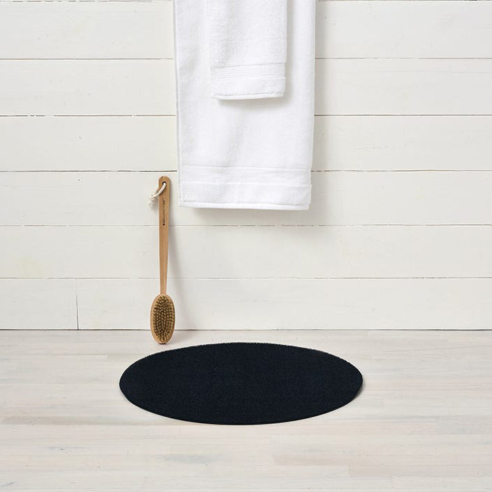 Shag Dot Indoor/Outdoor Round Mat