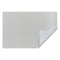 Solid Indoor/Outdoor Shag Mat  option Super White