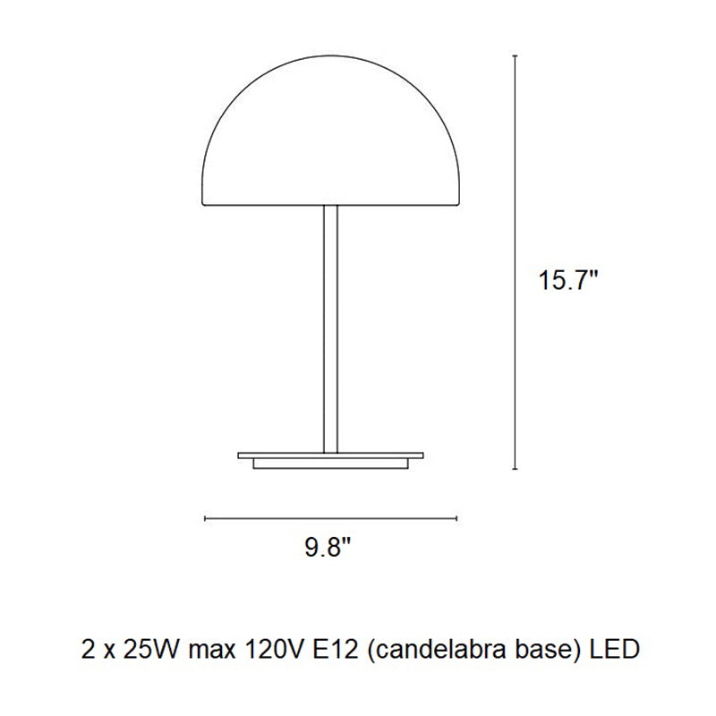 Pin Table Lamp