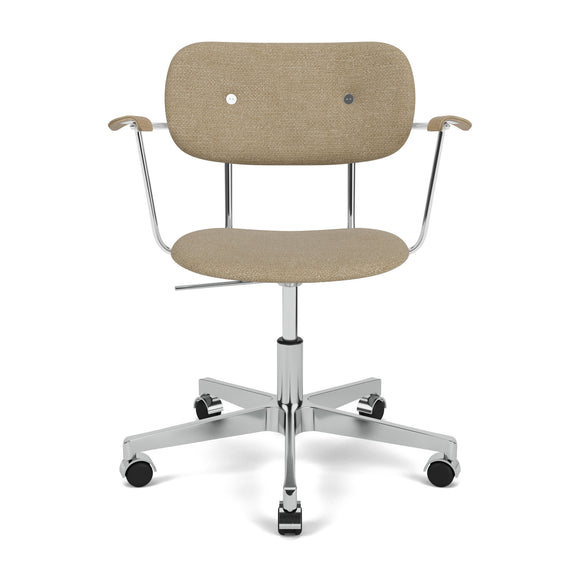 Co Fully Upholstered Task Chair with Armrest