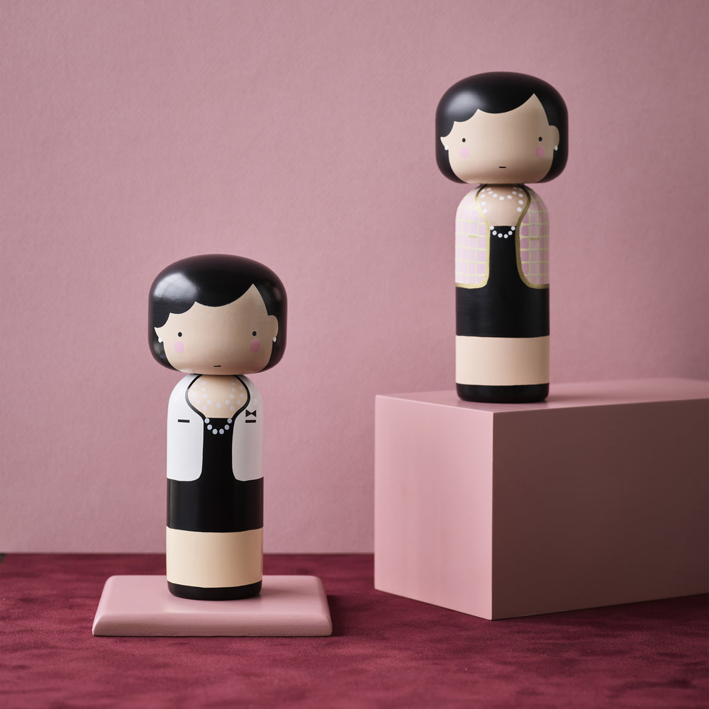 Coco Pink Kokeshi Doll