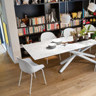 Academy Dining Armchair with Tube Base