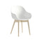 Academy Armchair  option 4 Leg / P02 Bleached Beech Wood