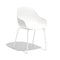 Academy Armchair  option Tube / P94 Matte Optic White
