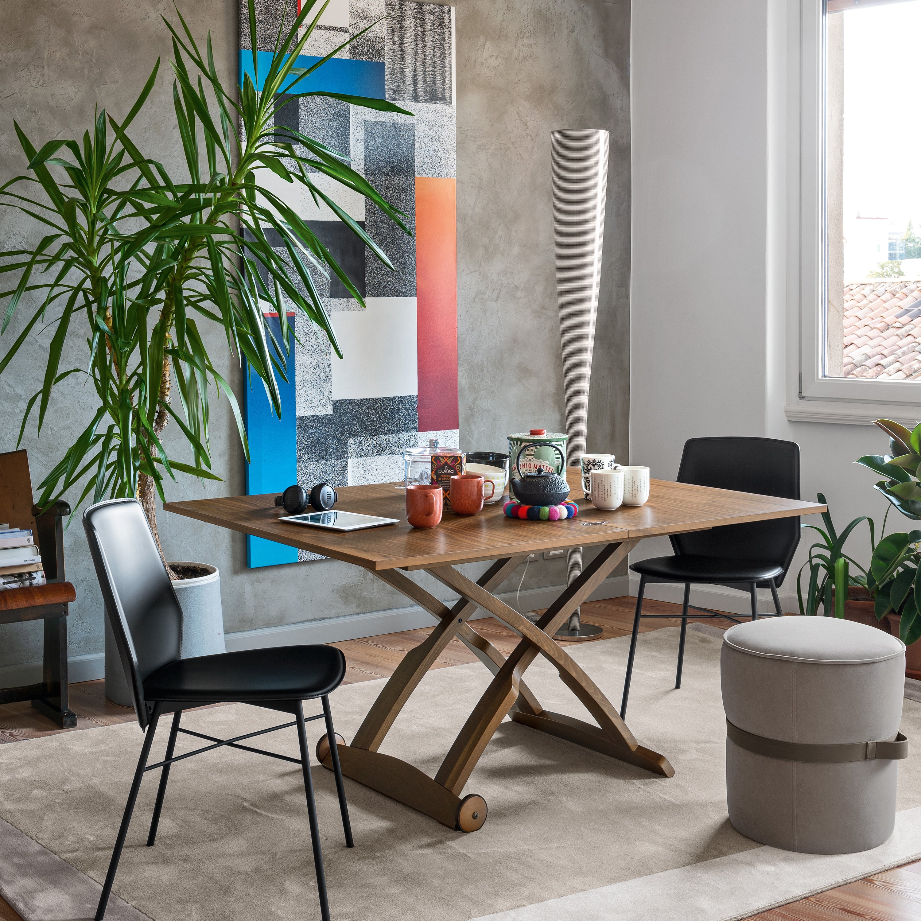 Connubia Mascotte Multipurpose Extension Coffee/Dining Table - 2Modern