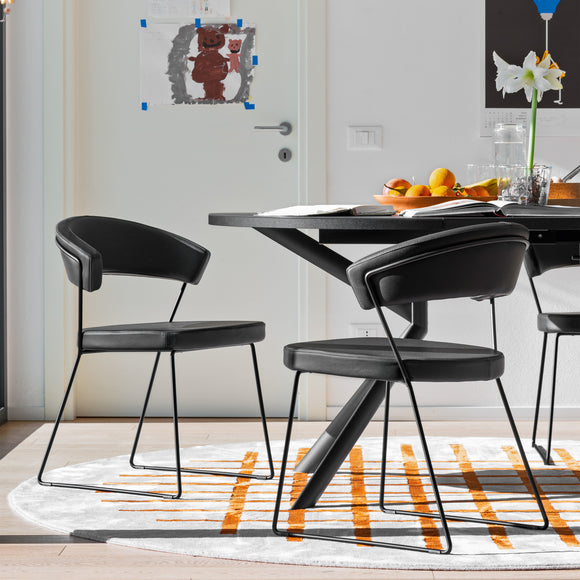 ダイニングチェア connubia GAMERA mat mustard yellow ダイニングチェア connubia GAMERA mat mustard yellow