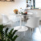 Planet Dining Table  option P94 Matte Optic White