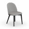 Tuka Wood Chair  option Graphite Beechwood