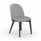 Tuka Wood Chair  option Taupe Cros / Smoke Beechwood