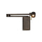Manhattan Wall Light  option Satin Bronze